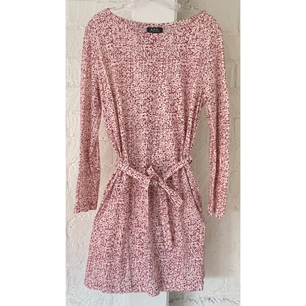 A.P.C. Polka Dot Dress | Pink + Red + White = Everyday Whimsy